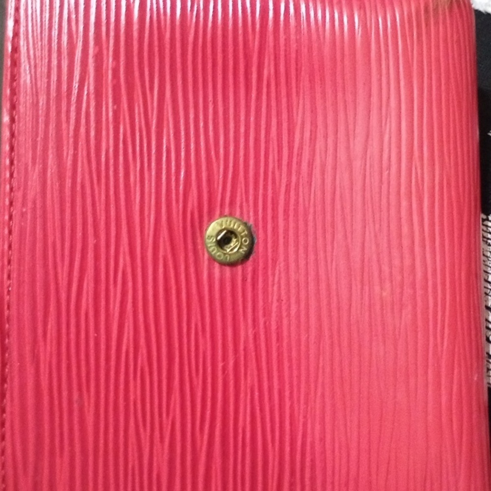 Louis Vuitton Red Epi Leather Wallet - Picture 16 of 16